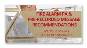 Fire Alarm PA Pre-Recorded Messages